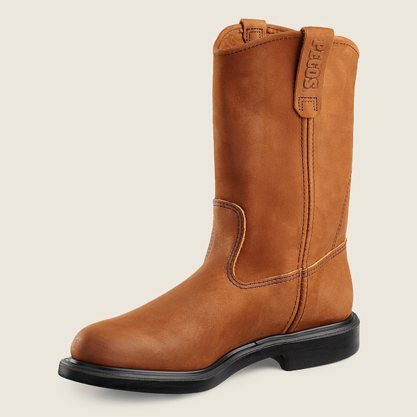 Red Wing Iş Botu Erkek - Supersole® - 11-Inch Soft Toe Pull-On - Kahverengi - 79RCMAQUV